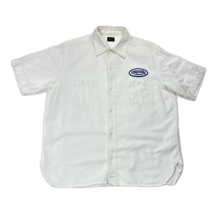  TENDERLOIN テンダーロイン 半袖 シャツ SIZE M メンズ ホワイト