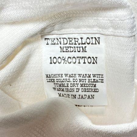  TENDERLOIN テンダーロイン 半袖 シャツ SIZE M メンズ ホワイト