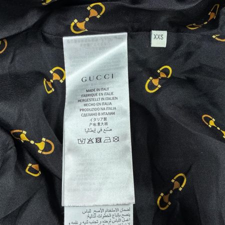 GUCCI パーカー スパンコールロゴパーカーB SIZE XXS ブラック レディース