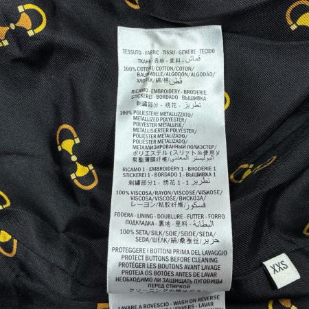 GUCCI パーカー スパンコールロゴパーカーB SIZE XXS ブラック レディース