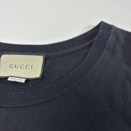  GUCCI グッチ 半袖  Tシャツ ロゴウォッシュドオーバーサイズ SIZE S レディース ブラック
