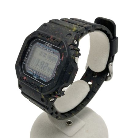  CASIO カシオ G-SHOCK 廃棄樹脂リサイクル G-5600BG-1JR ソーラー メンズ 腕時計 箱・取説有