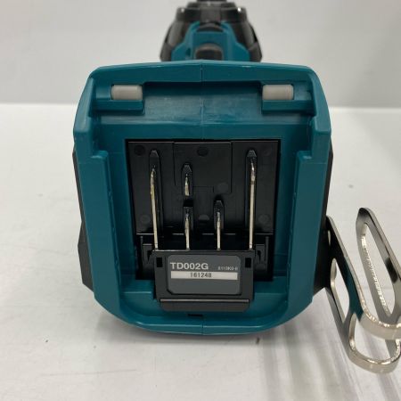  MAKITA マキタ インパクトドライバ TD002GRDX ブルー 未使用品 付属品完備