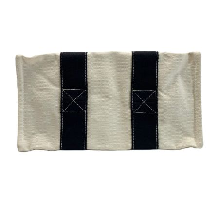  HERMES エルメス トートバッグ キャンバス ボラボラ アイボリー