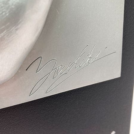   X JAPANくじ ラスト賞 YOSHIKIレプリカ手形 実物大手形プレート 箱有