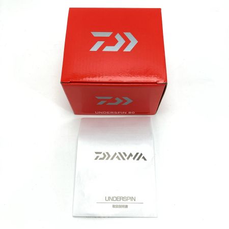  DAIWA ダイワ アンダースピン 80 209115 スピンキャストリール 箱付き