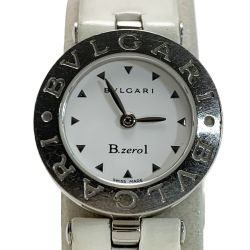 BVLGARI ブルガリ B.zero1  BZ22S 腕時計 レザー クォーツ レディース 尾錠正規品外 Bランク