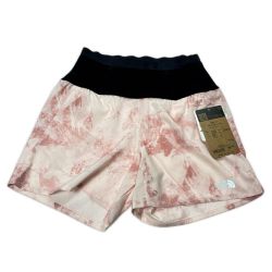 THE NORTH FACE ザノースフェイス ショートパンツ ランニングパンツ SIZE M レディース NBW41990 ピンク×ブラック Aランク