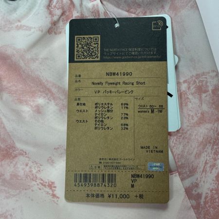 THE NORTH FACE ザノースフェイス ショートパンツ ランニングパンツ SIZE M レディース NBW41990 ピンク×ブラック