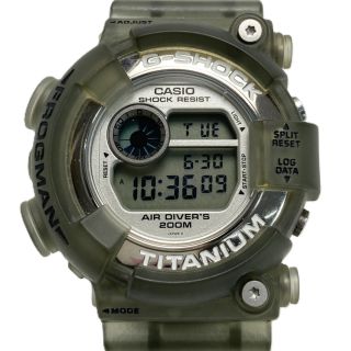 CASIO カシオ G-SHOCK フロッグマン 国際サンゴ礁保護協会 DW-8201WC-9T クォーツ メンズ 腕時計 FROGMAN CASIO カシオ G-SHOCK フロッグマン 国際サンゴ礁保護協会 DW-8201WC