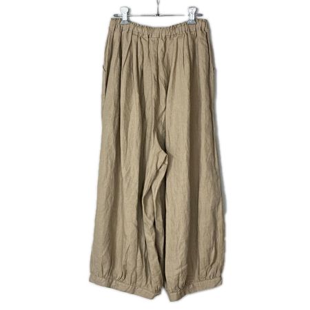 mashukashu マシュカシュ リネンパンツ SIZE Free レディース カーキ系