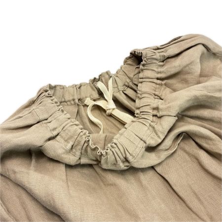 mashukashu マシュカシュ リネンパンツ SIZE Free レディース カーキ系