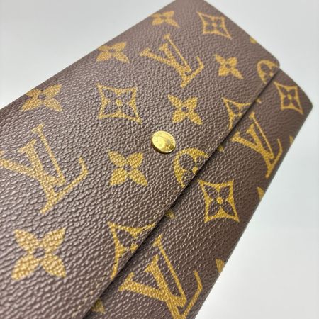  LOUIS VUITTON ルイヴィトン モノグラム ポルトモネクレディ M61723 長財布 ゴールド金具
