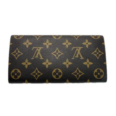  LOUIS VUITTON ルイヴィトン モノグラム ポルトモネクレディ M61723 長財布 ゴールド金具