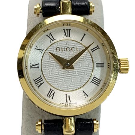  GUCCI グッチ シェリーライン  2040L ゴールド 腕時計 クォーツ レザー