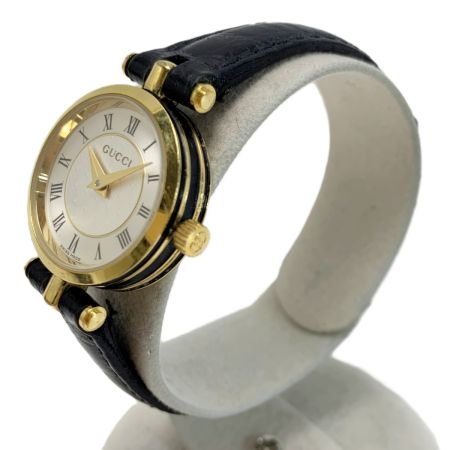  GUCCI グッチ シェリーライン  2040L ゴールド 腕時計 クォーツ レザー