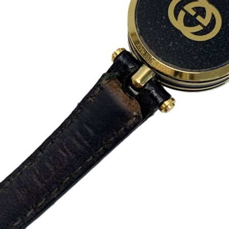  GUCCI グッチ シェリーライン  2040L ゴールド 腕時計 クォーツ レザー