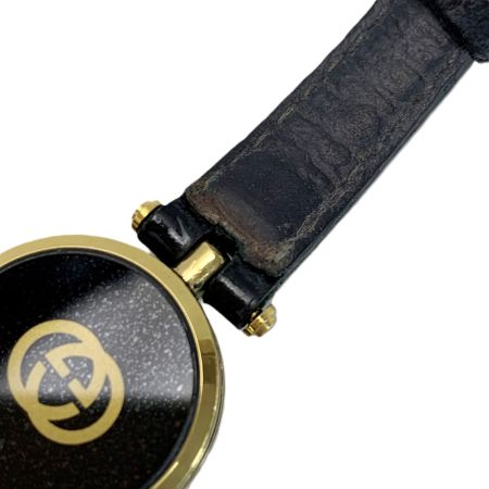  GUCCI グッチ シェリーライン  2040L ゴールド 腕時計 クォーツ レザー
