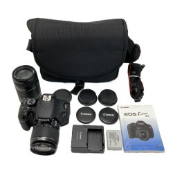 ☆☆ CANON キャノン EOS KISS X5 Wズームキット デジタル一眼レフ ケース付き Bランク
