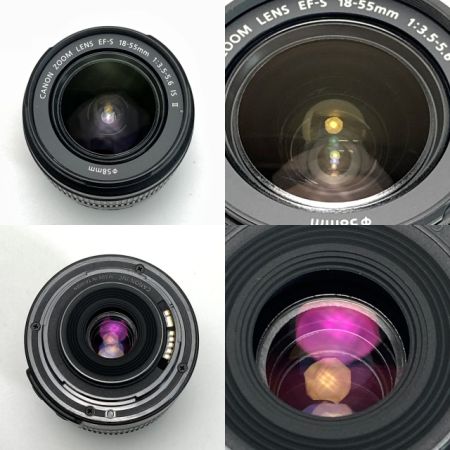  CANON キャノン EOS KISS X5 Wズームキット デジタル一眼レフ ケース付き