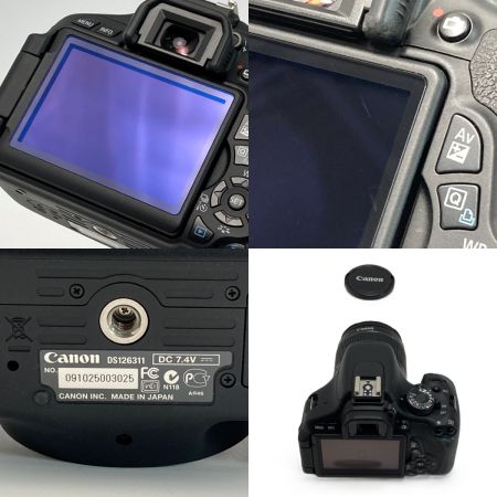  CANON キャノン EOS KISS X5 Wズームキット デジタル一眼レフ ケース付き