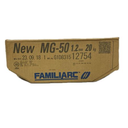 KOBELCO 半自動溶接ワイヤ Φ1.2mm 20kg巻 New MG-50 未使用品