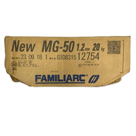 KOBELCO 半自動溶接ワイヤ Φ1.2mm 20kg巻 New MG-50 未使用品