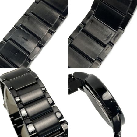  CITIZEN シチズン アクシオム クロノグラフ AT2245-57E ブラック エコドライブ メンズ 腕時計 Axiom