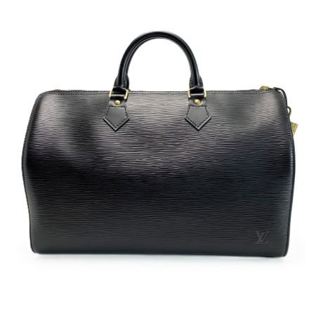  LOUIS VUITTON ルイヴィトン エピ スピーディ35 ボストンバッグ M42992 ノワール パドロック&キーx2 袋付