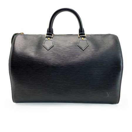  LOUIS VUITTON ルイヴィトン エピ スピーディ35 ボストンバッグ M42992 ノワール パドロック&キーx2 袋付