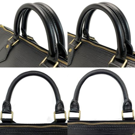  LOUIS VUITTON ルイヴィトン エピ スピーディ35 ボストンバッグ M42992 ノワール パドロック&キーx2 袋付