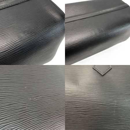 LOUIS VUITTON ルイヴィトン エピ スピーディ35 ボストンバッグ M42992 ノワール パドロック&キーx2 袋付