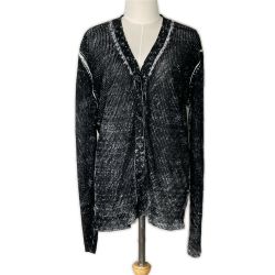 ☆☆ DIESEL ディーゼル カーディガン SIZE M CLG287474997451 ブラック レディース Aランク