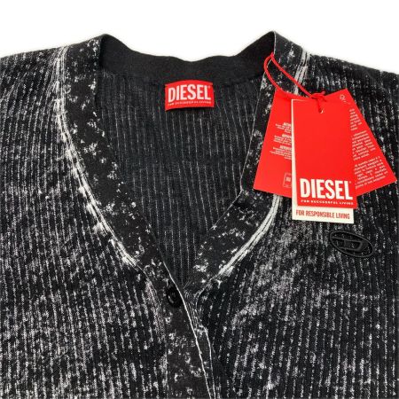  DIESEL ディーゼル カーディガン SIZE M CLG287474997451 ブラック レディース