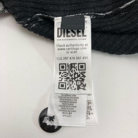  DIESEL ディーゼル カーディガン SIZE M CLG287474997451 ブラック レディース