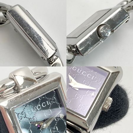  GUCCI グッチ トルナヴォーニ 3Pダイヤ 120 ブラック クォーツ レディース 腕時計