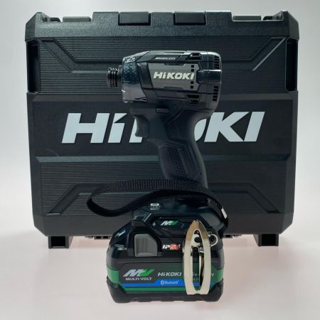  HiKOKI ハイコーキ コードレスインパクトドライバ 36V WH36DD ブラック 未使用品