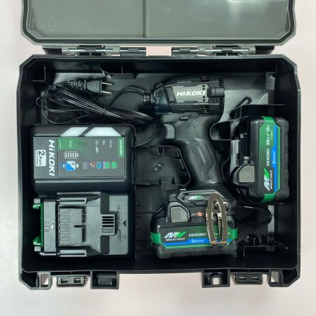  HiKOKI ハイコーキ コードレスインパクトドライバ 36V WH36DD ブラック 未使用品