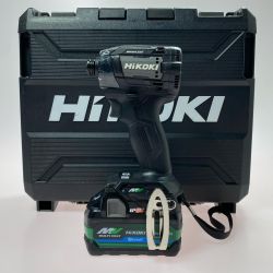 ☆☆ HiKOKI ハイコーキ コードレスインパクトドライバ 36V WH36DD ブラック 未使用品 Sランク