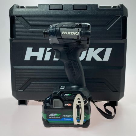  HiKOKI ハイコーキ コードレスインパクトドライバ 36V WH36DD ブラック 未使用品