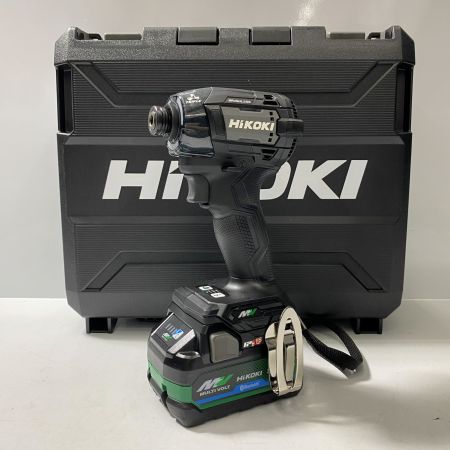  HiKOKI ハイコーキ コードレスインパクトドライバ 36V WH36DD ブラック 未使用品