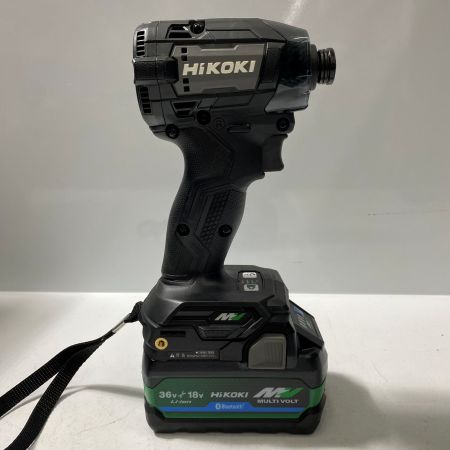  HiKOKI ハイコーキ コードレスインパクトドライバ 36V WH36DD ブラック 未使用品