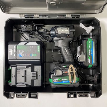  HiKOKI ハイコーキ コードレスインパクトドライバ 36V WH36DD ブラック 未使用品