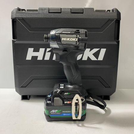  HiKOKI ハイコーキ コードレスインパクトドライバ 36V WH36DD ブラック 未使用品