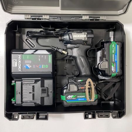  HiKOKI ハイコーキ コードレスインパクトドライバ 36V WH36DD ブラック 未使用品