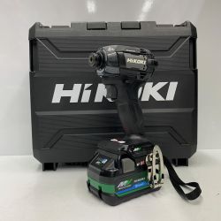 ☆☆ HiKOKI ハイコーキ コードレスインパクトドライバ 36V WH36DD ブラック 未使用品 Sランク