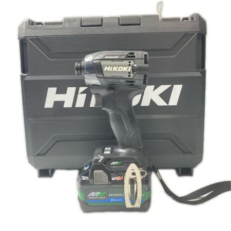  HiKOKI ハイコーキ コードレスインパクトドライバ 36V WH36DD ブラック 未使用品