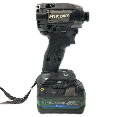  HiKOKI ハイコーキ コードレスインパクトドライバ 36V WH36DD ブラック 未使用品