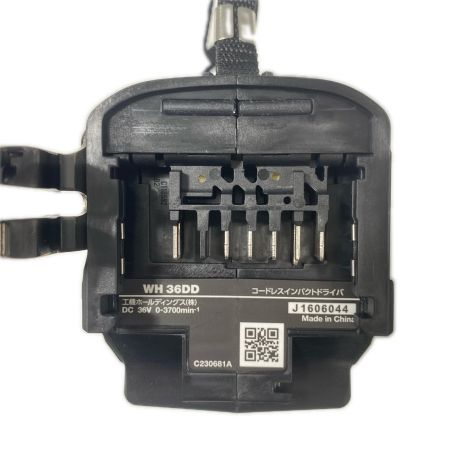  HiKOKI ハイコーキ コードレスインパクトドライバ 36V WH36DD ブラック 未使用品