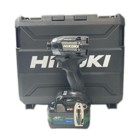  HiKOKI ハイコーキ コードレスインパクトドライバ 36V WH36DD ブラック 未使用品
